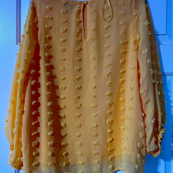 Ophelia Roe Yellow blouse - Picture 3 of 5